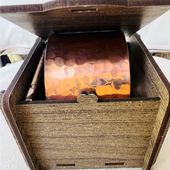 PURE TURKISH COPPER BRACELET. %100 Handmade. Helps variety of pains - Picture 3 of 8